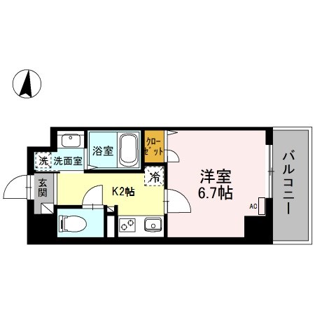 セレッソ本所 602号室 間取り