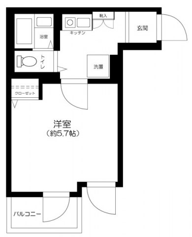 ラクシス田端 間取り