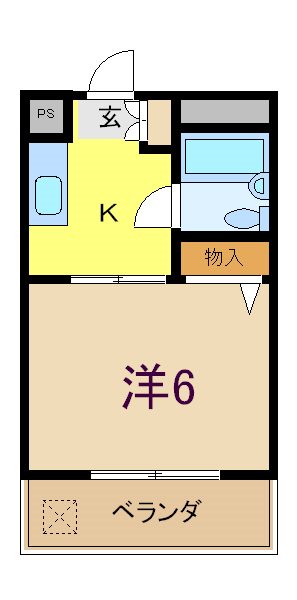 カーサ茜　NO.3 間取り