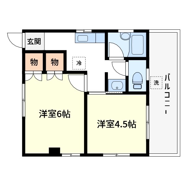 岩井マンション 間取り