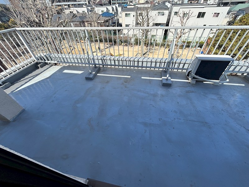 岩井マンション ベランダ