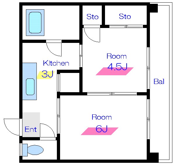メゾン神谷 間取り