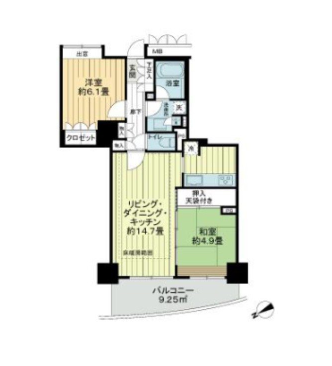 アークスタワー 間取り