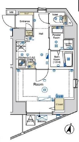 ユリカロゼ飛鳥山公園 間取り