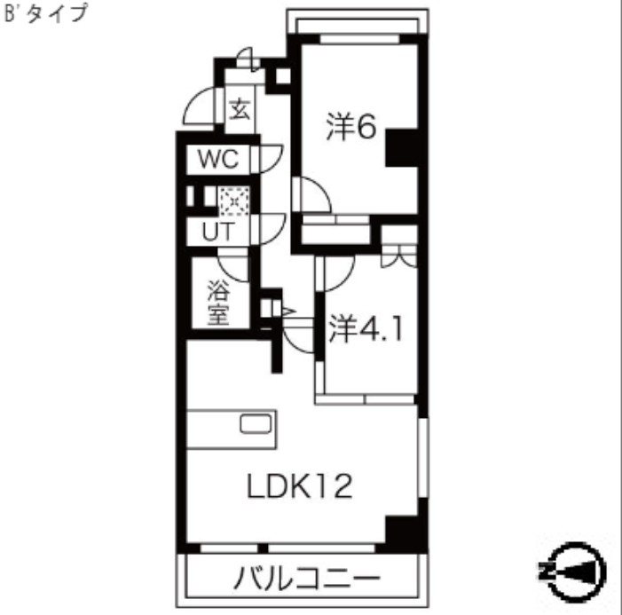 エルフォルテ東日暮里 間取り