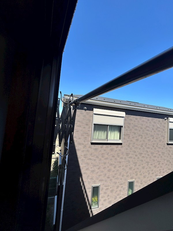 岩井マンション ベランダ