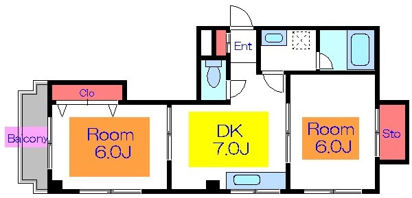 サンヴェールウメダ 間取り