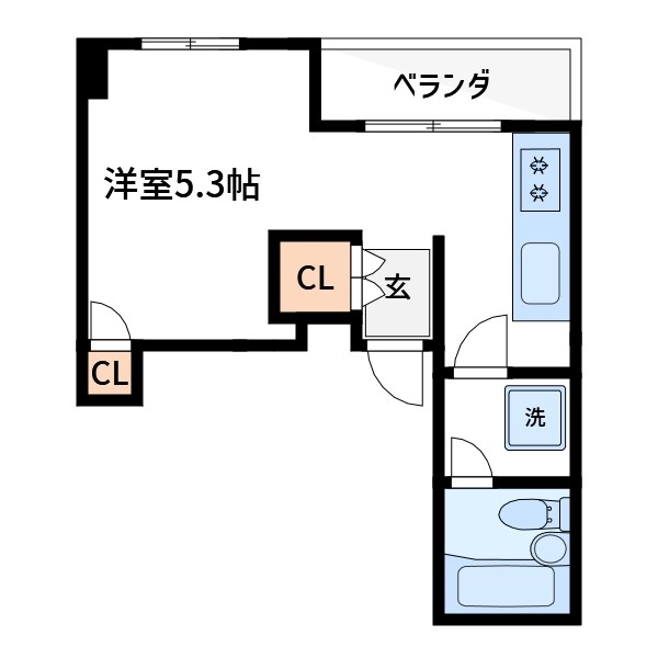 メゾンナカジマ 間取り図