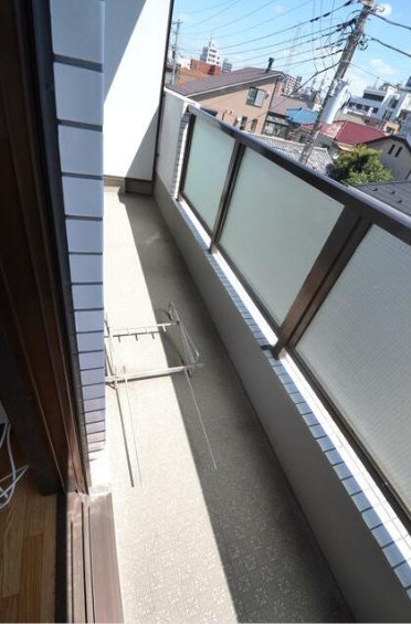 レジデンスナカムラ ベランダ