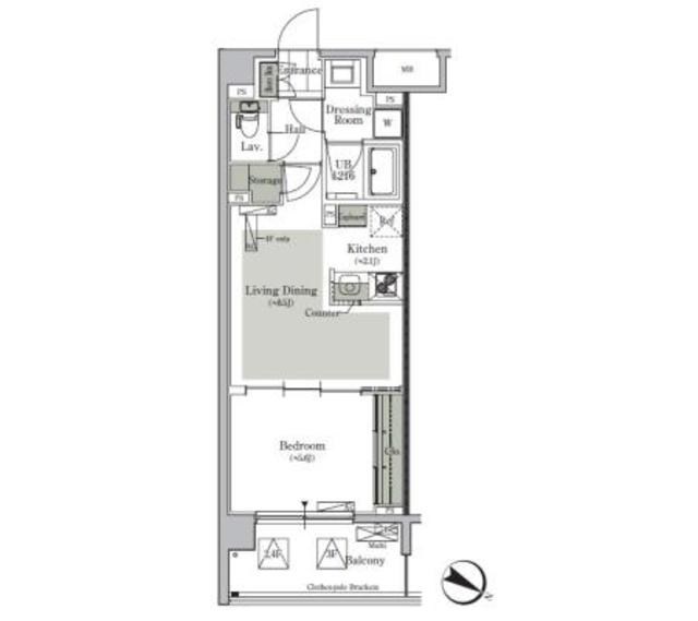 パークキューブ西ヶ原ステージ 間取り図