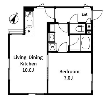 Mio Tesoro　Sengoku 間取り
