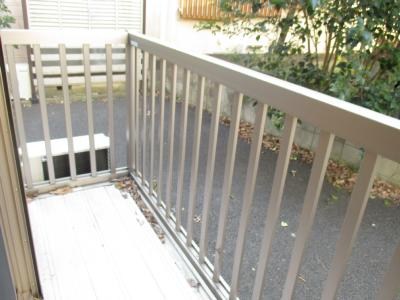 コーポマツバラⅡ ベランダ