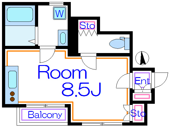 メゾン・ケイ 間取り図