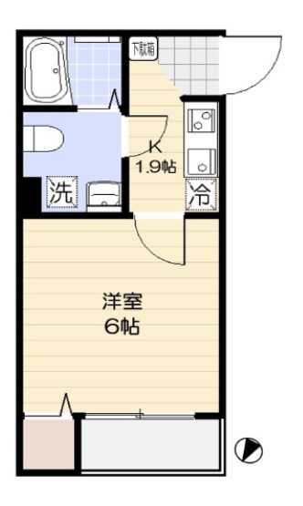 エスカリエ・ブルー 間取り