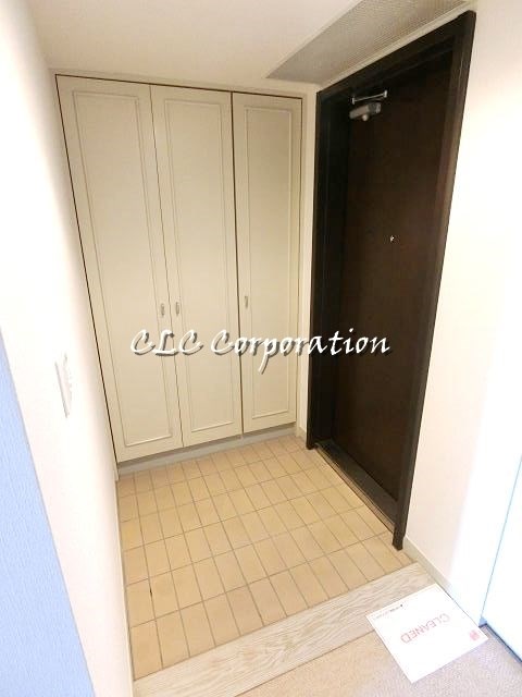 リバーポイントタワー 玄関