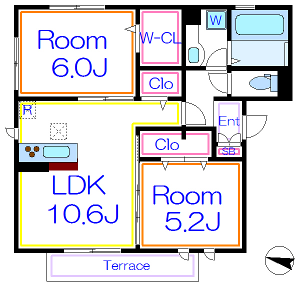 カーサ青井 間取り