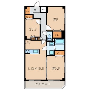 SUNRISE 間取り図