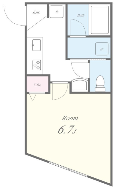 LEA　ROOM　お花茶屋  間取り