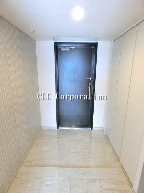 リバーポイントタワー 玄関