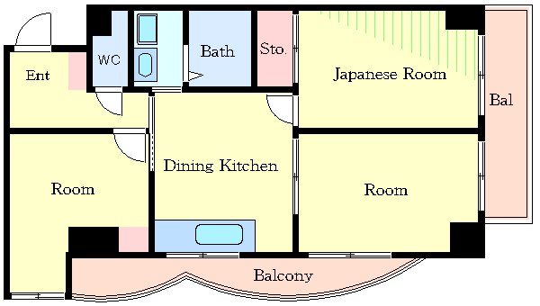 レジデンスオークⅡ 間取り図