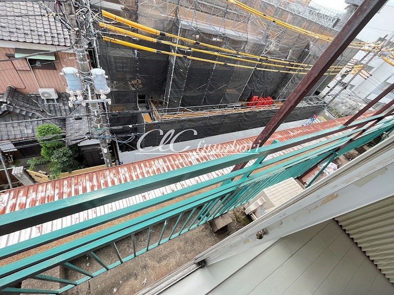 松江ロイヤルハイツ ベランダ