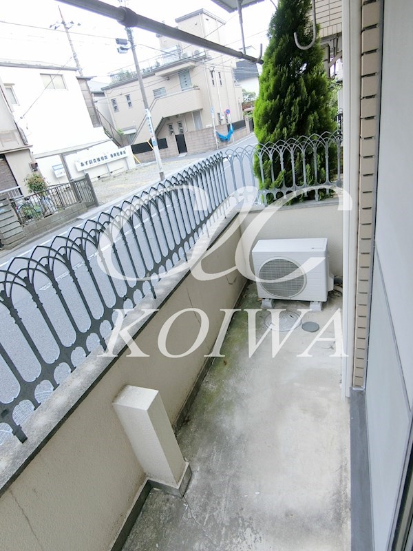 エクセランス港谷 ベランダ