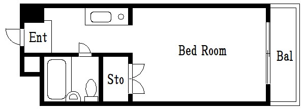 中島ICハイツ 間取り図