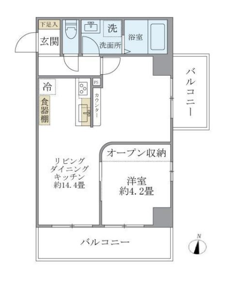 ISM新小岩 間取り