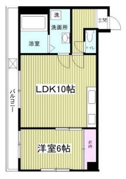 ファミーユ森下  間取り図