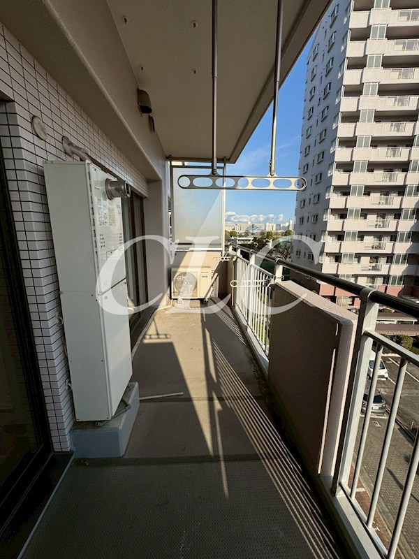 けやき通り南参番館 ベランダ