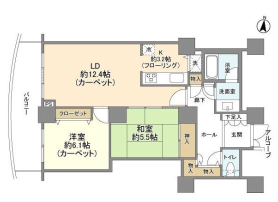 ザ・ガーデンタワーズ・サンライズタワー  間取り図