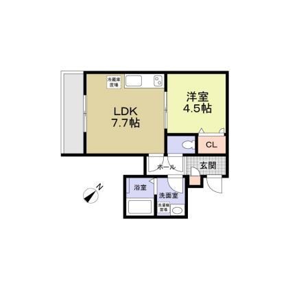 フォレストメゾン六義園 間取り