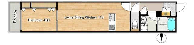 EMINENT亀戸 間取り