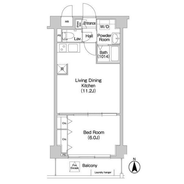 コンフォリア墨田立花   間取り図