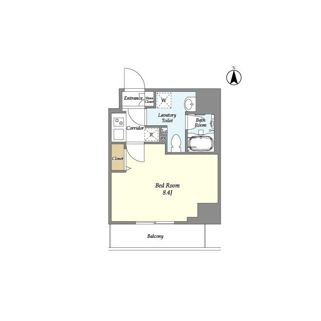 プライマル西大島駅前 間取り図