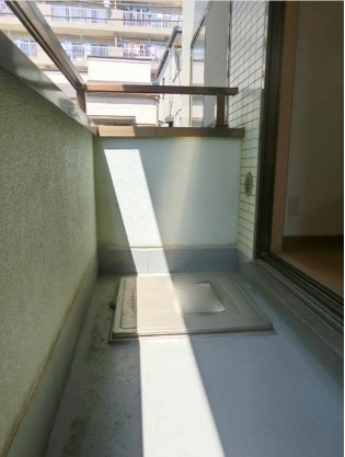 第２コーポファミーユ ベランダ