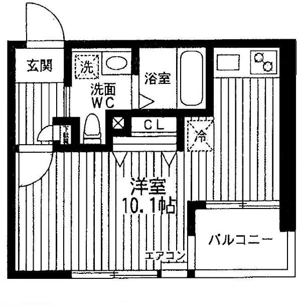 プライムステージオオシマ  間取り