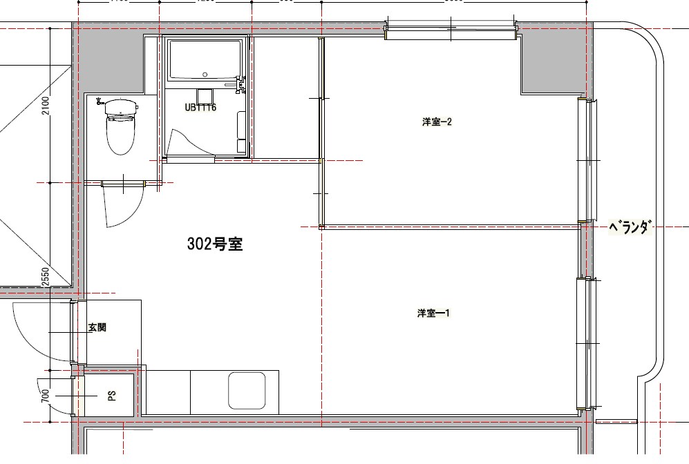 ホワイトアベニュー古谷 間取り図