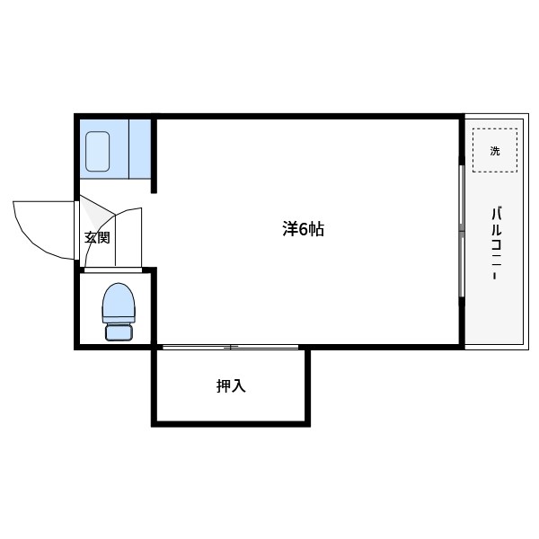 ソリューション門前仲町 間取り