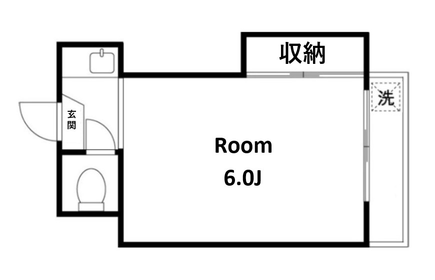 ソリューション門前仲町 間取り