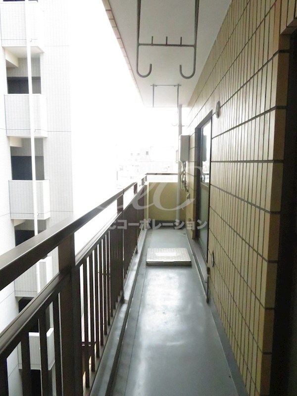 ハイネスカワマタ ベランダ