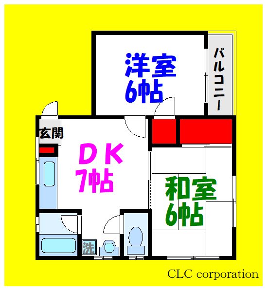 フォレストハイムＡ 間取り