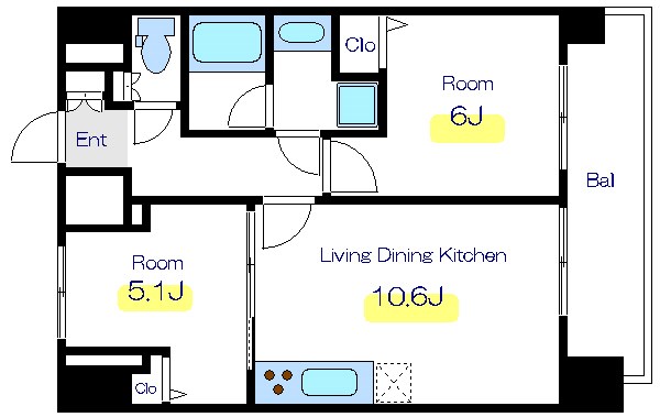 センテニアル王子神谷 間取り図