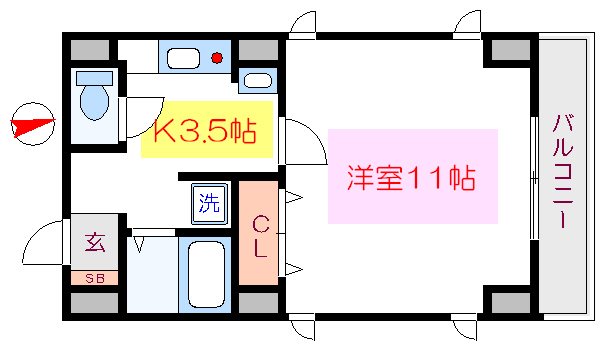 九十一ビル 間取り