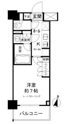 ＪＰ ｎｏｉｅ　亀戸  間取り