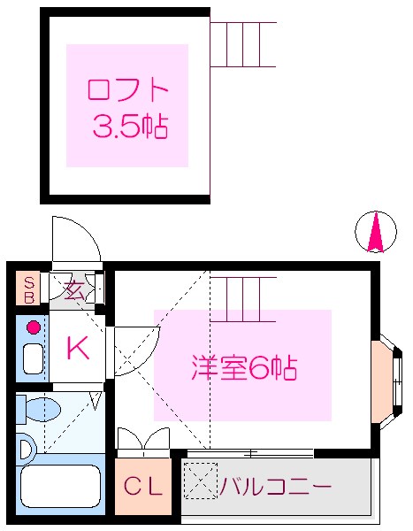 パレス清澄 間取り図