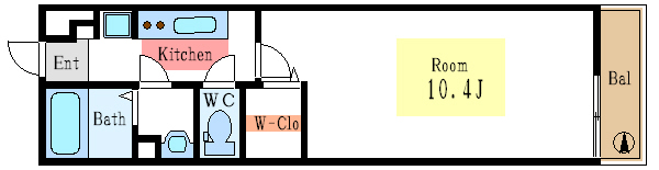 リブリ・みやび    間取り