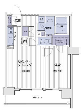 エスティメゾン大島 間取り