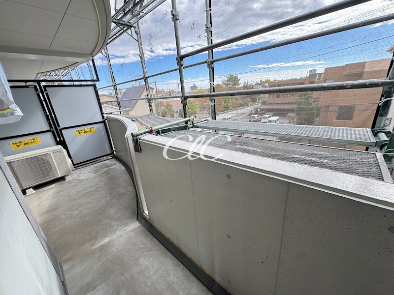 プワソンルージュ ベランダ