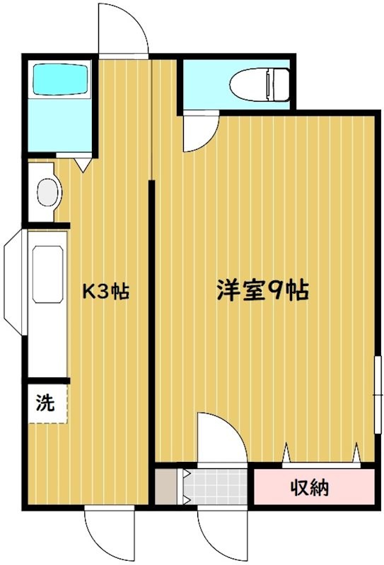 中崎マンション 間取り